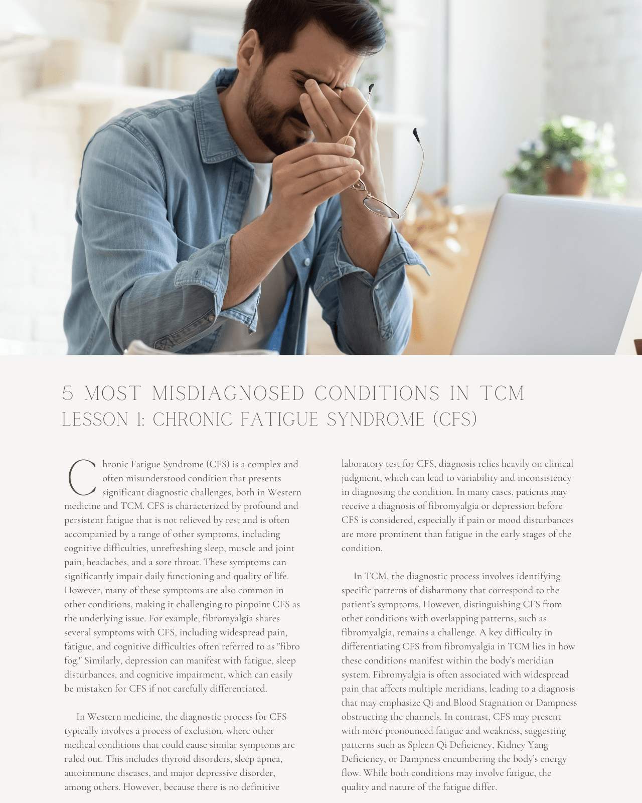 Exposing the Five Most Misdiagnosed Conditions in TCM: What Every Practitioner Needs to Know - NCCAOM Approved Acupuncture Continuing Education, AOM General Hours, 10 PDA/CEU ACEU Masters continuing education florida california nccaom australia uk canada
