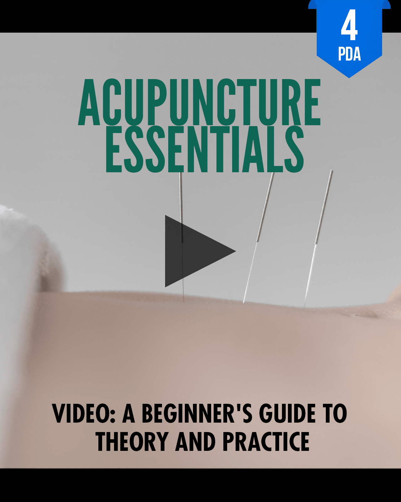 Acupuncture Essentials: A Beginner's Guide to Theory and Practice - NCCAOM Approved Acupuncture Continuing Education, AOM General Hours, 4 PDA/CEU ACEU Masters continuing education florida california nccaom australia uk canada
