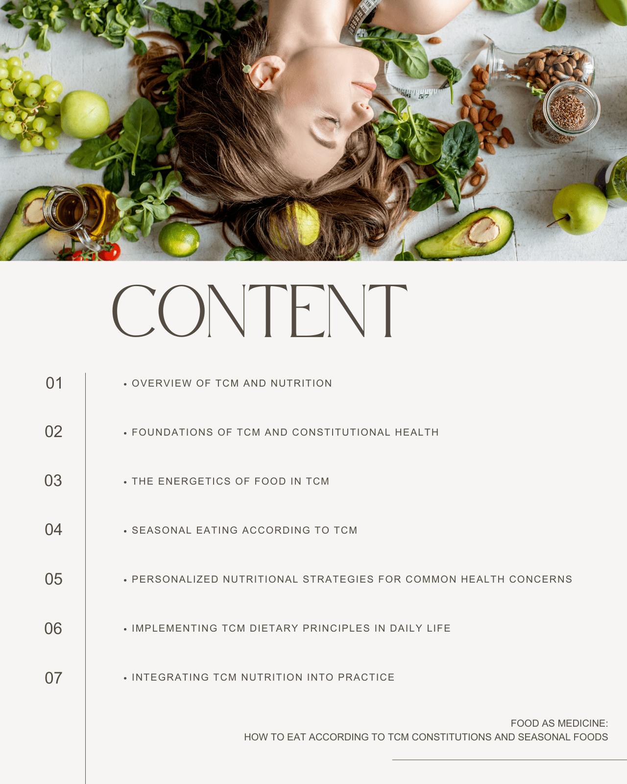Food as Medicine: How to Eat According to TCM Constitutions and Seasonal Foods - NCCAOM Continuing Education, AOM, 6 PDA ACEU Masters continuing education florida california nccaom australia uk canada