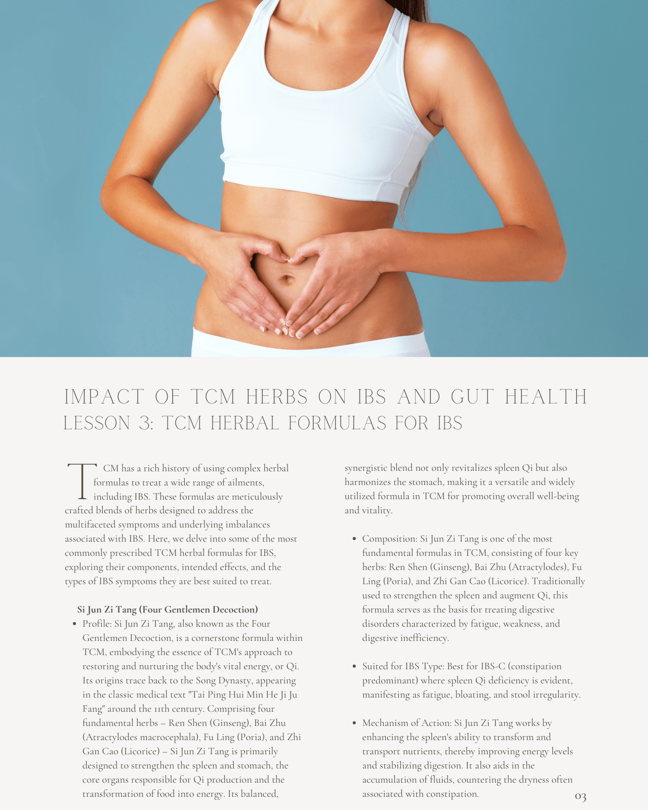 Gut Instincts: Unveiling the Impact of TCM Herbs on IBS and Gut Health - NCCAOM Continuing Education, AOM, 5 PDA ACEU Masters continuing education florida california nccaom australia uk canada