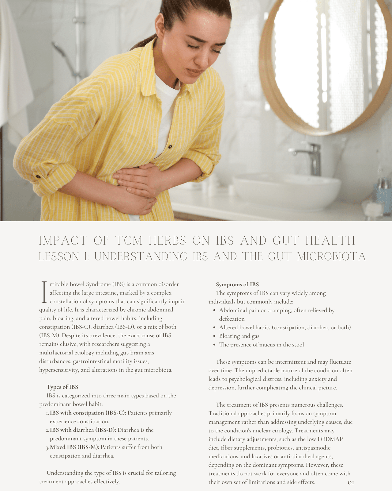 Gut Instincts: Unveiling the Impact of TCM Herbs on IBS and Gut Health - NCCAOM Continuing Education, AOM, 5 PDA ACEU Masters continuing education florida california nccaom australia uk canada