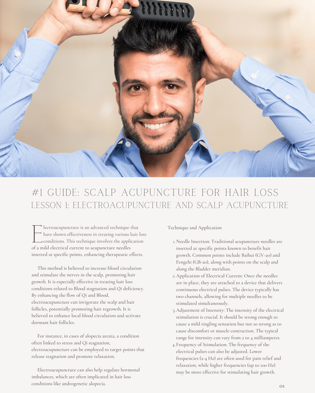 #1 Guide: Scalp Acupuncture for Hair Loss - NCCAOM Continuing Education, AOM, 15 PDA ACEU Masters continuing education provider