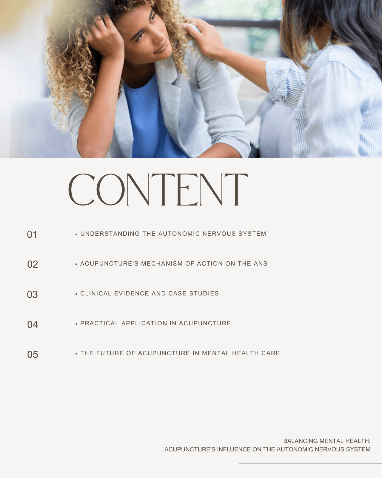 Balancing Mental Health: Acupuncture's Influence on the Autonomic Nervous System - Florida Board of Acupuncture Continuing Education, Biomedical Sciences, 5 CEU ACEU Masters California Acupuncture Board NCCAOM Florida acupuncture continuing education CEU PDA