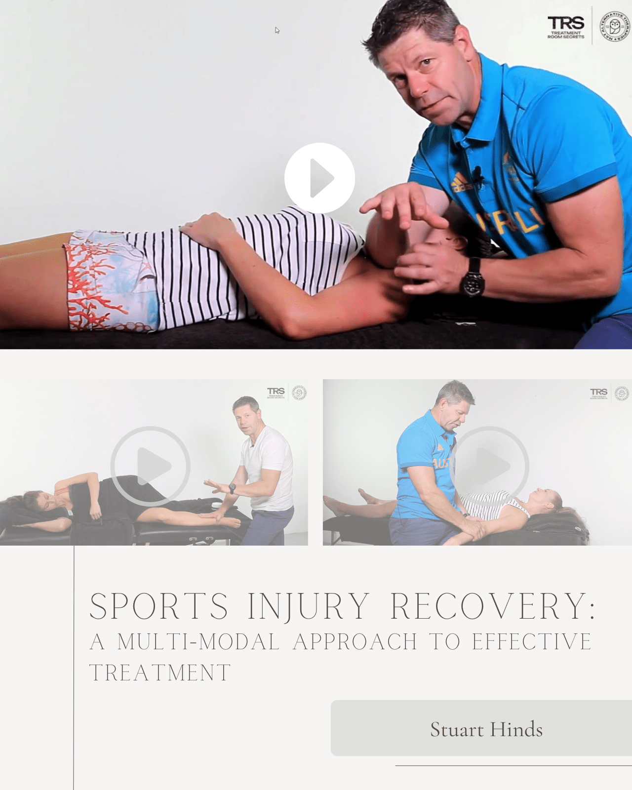 Sports Injury Recovery: A Multi-Modal Approach to Effective Treatment - NCCAOM Approved Acupuncture Continuing Education, PE-CW, General Hours, 2 PDA/CEU ACEU Masters continuing education florida california nccaom australia uk canada