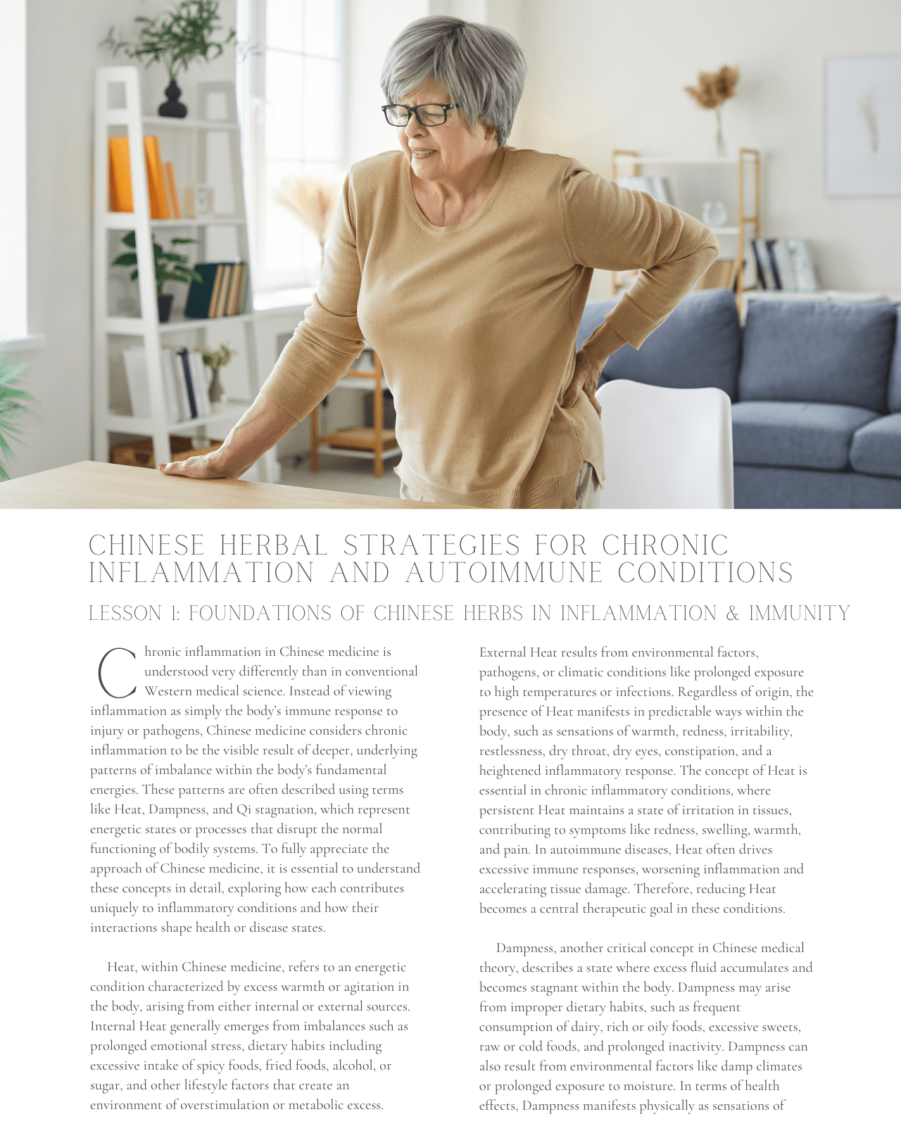 Calming the Fire: Chinese Herbal Approach for Chronic Inflammation and Autoimmune Conditions - NCCAOM Approved Acupuncture Continuing Education, AOM General Hours, Herbology, 6 PDA/CEU ACEU Masters continuing education florida california nccaom australia uk canada