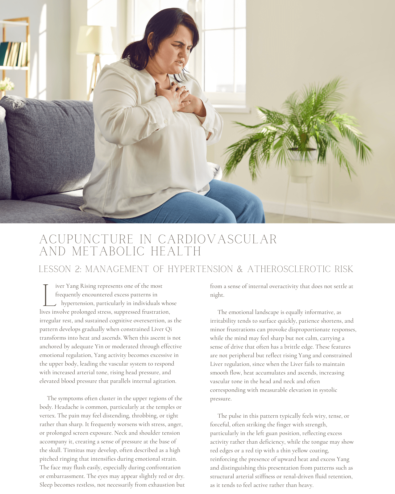 The Heart of the Matter: Acupuncture in Cardiovascular and Metabolic Health - NCCAOM Approved Acupuncture Continuing Education, AOM, Biomedical Sciences, 5 PDA/CEU ACEU Masters continuing education florida california nccaom australia uk canada