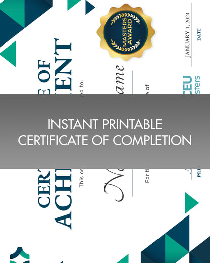 CTCMA of BC Bundle 3: Full Registration Renewal - All Required Continuing Education Credits in One Package, 50 Hours ACEU Masters continuing education florida california nccaom australia uk canada