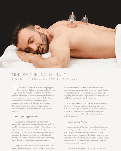 Modern Cupping Therapy: Techniques & Applications for Today’s Practitioner - NCCAOM Approved Acupuncture Continuing Education, PE-CW, General Hours, 3 PDA/CEU ACEU Masters continuing education florida california nccaom australia uk canada
